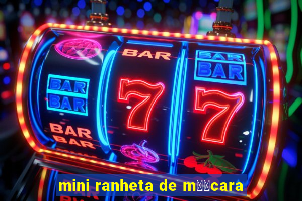 mini ranheta de m璋﹕cara