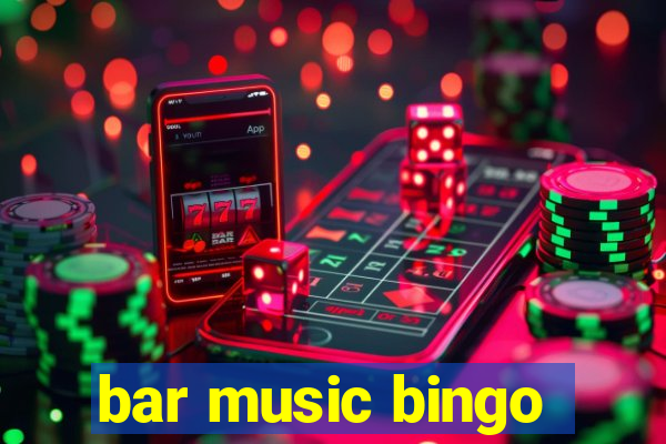 bar music bingo