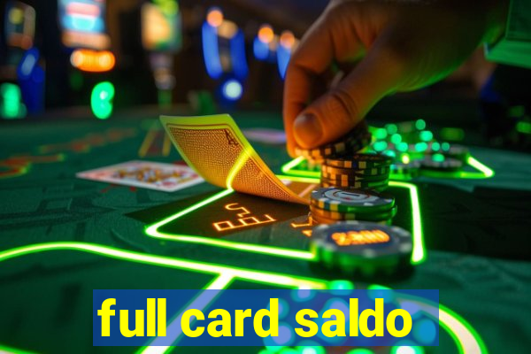 full card saldo