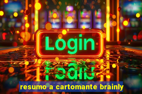 resumo a cartomante brainly