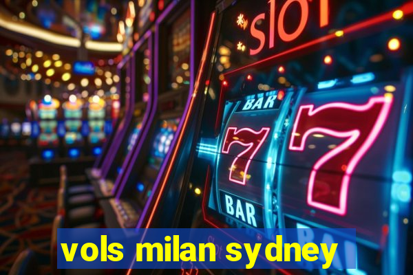 vols milan sydney