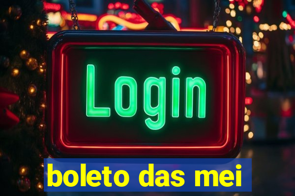 boleto das mei