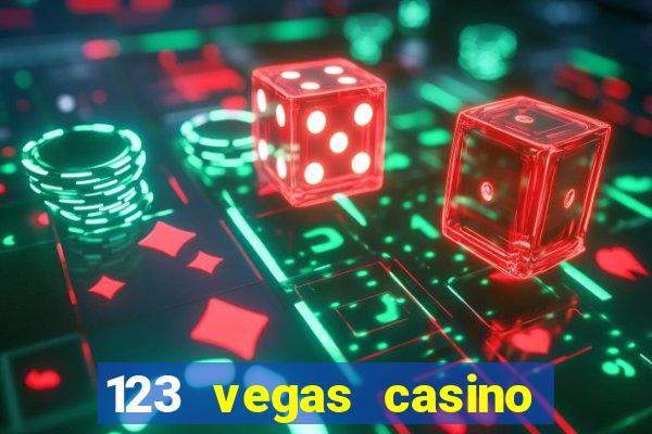 123 vegas casino login page