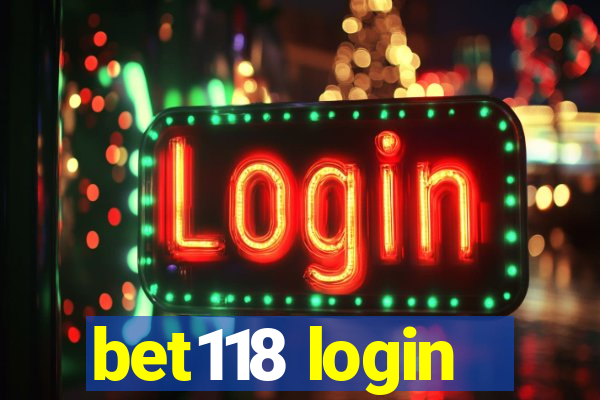 bet118 login