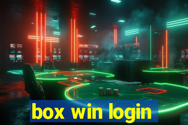 box win login