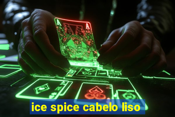 ice spice cabelo liso