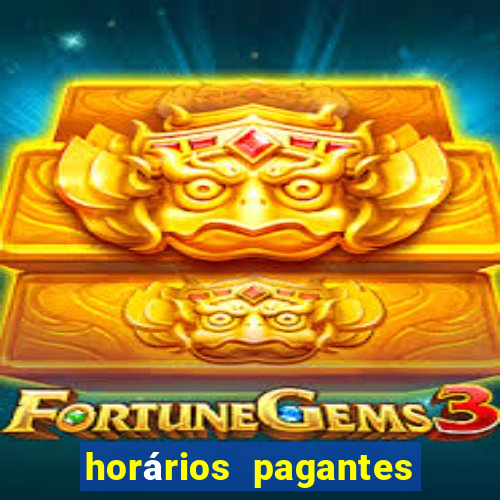 horários pagantes fortune tiger madrugada