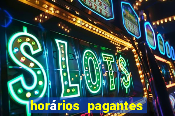 horários pagantes fortune tiger madrugada