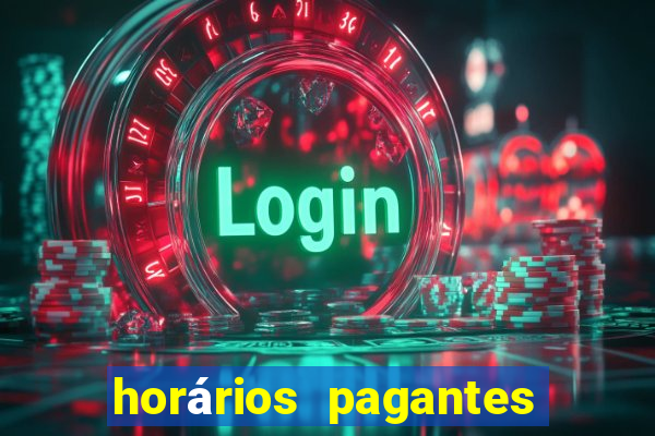 horários pagantes fortune tiger madrugada