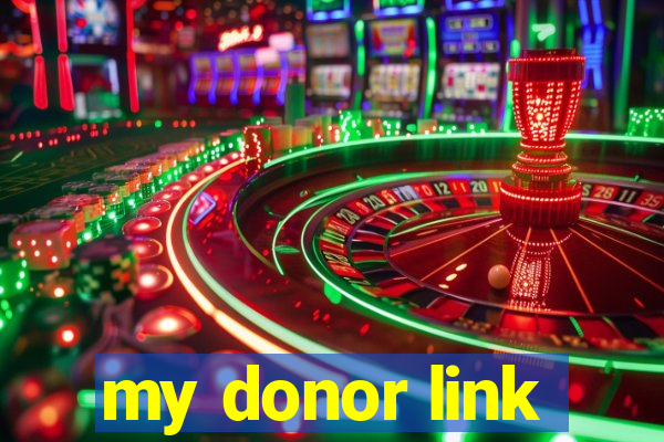 my donor link