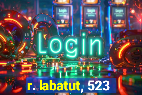 r. labatut, 523