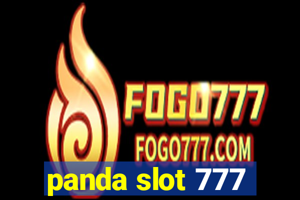 panda slot 777