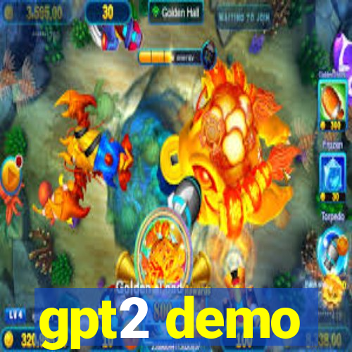 gpt2 demo