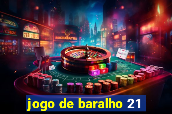 jogo de baralho 21