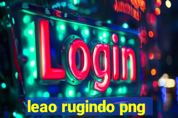 leao rugindo png