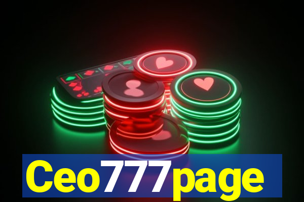 Ceo777page