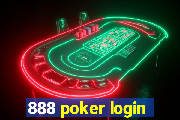 888 poker login