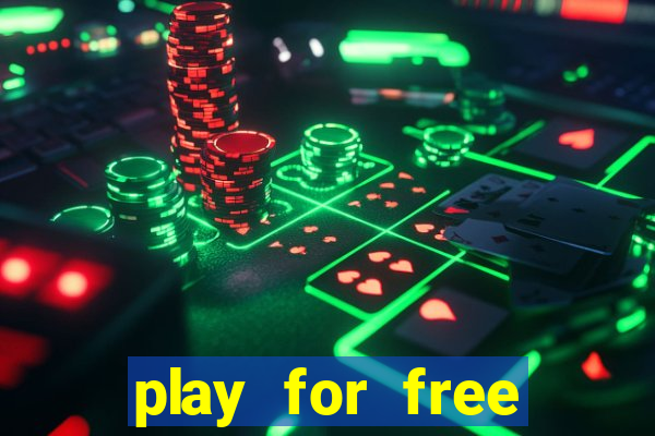 play for free casino games