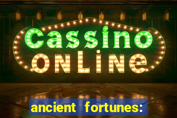 ancient fortunes: poseidon megaways