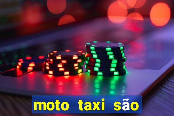 moto taxi são joaquim da barra