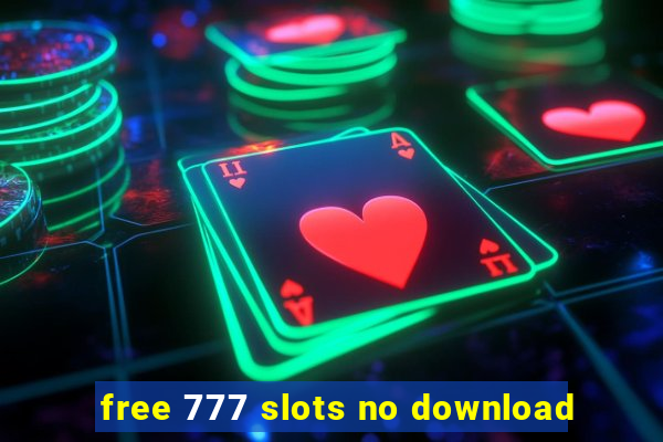 free 777 slots no download