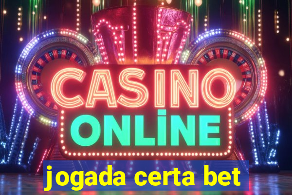 jogada certa bet