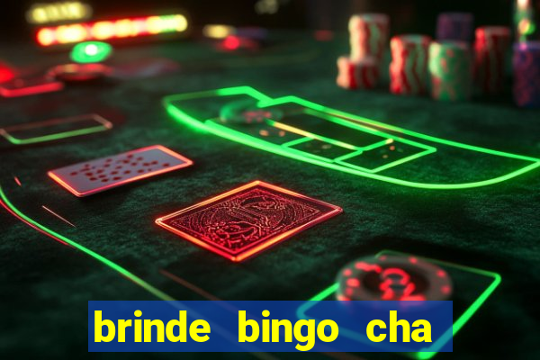 brinde bingo cha de bebe