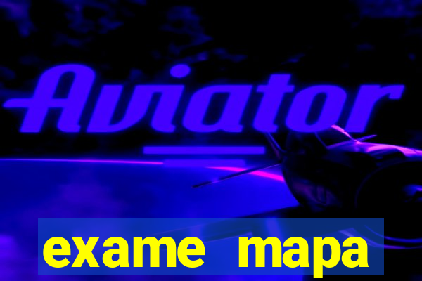 exame mapa apertando muito