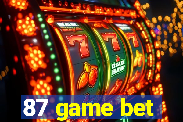 87 game bet