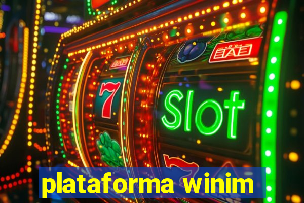 plataforma winim