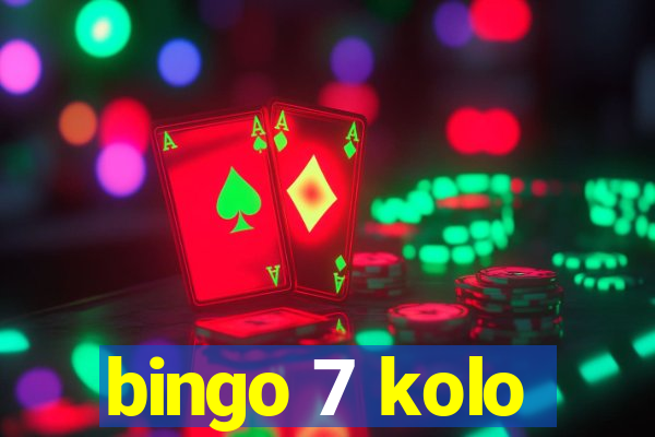 bingo 7 kolo