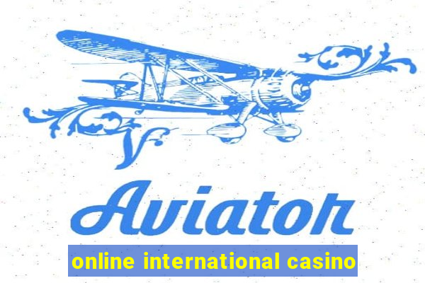 online international casino