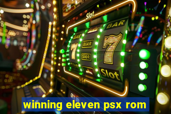 winning eleven psx rom