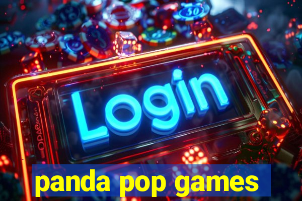 panda pop games