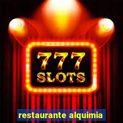 restaurante alquimia