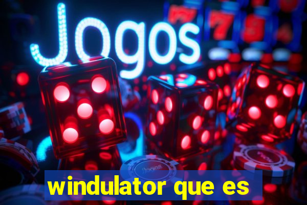 windulator que es