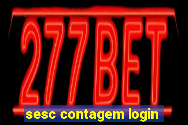 sesc contagem login