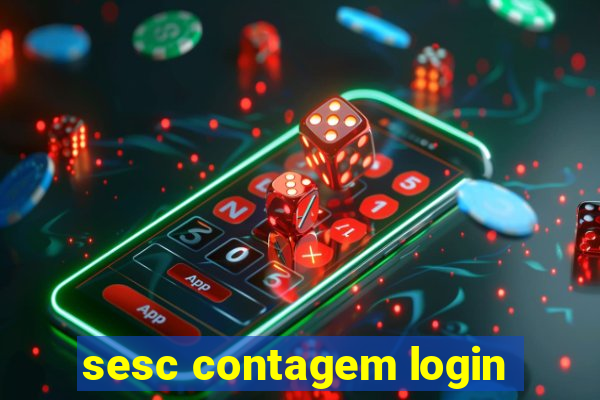 sesc contagem login