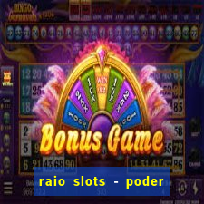 raio slots - poder de z茅us