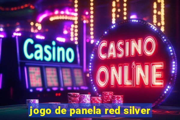 jogo de panela red silver