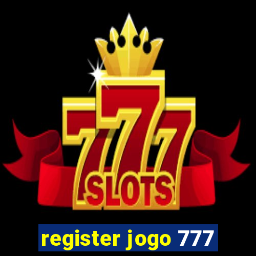 register jogo 777