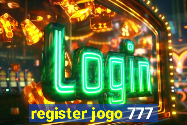 register jogo 777