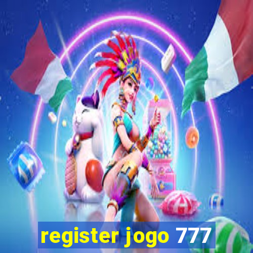 register jogo 777