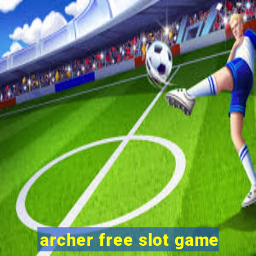 archer free slot game