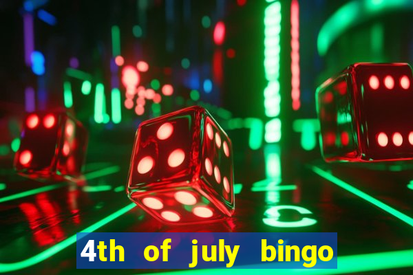 4th of july bingo cards printable free