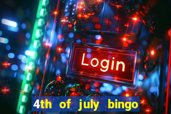 4th of july bingo cards printable free