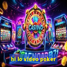 hi lo video poker