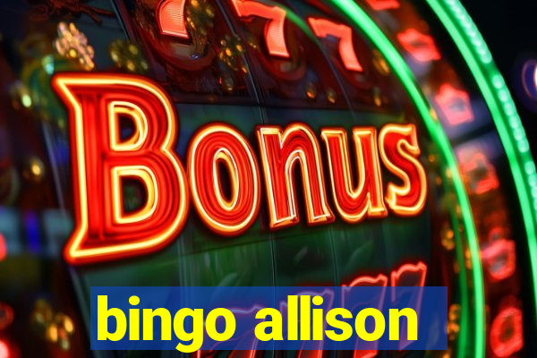 bingo allison