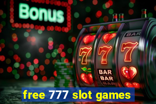 free 777 slot games