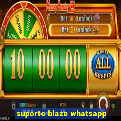 suporte blaze whatsapp